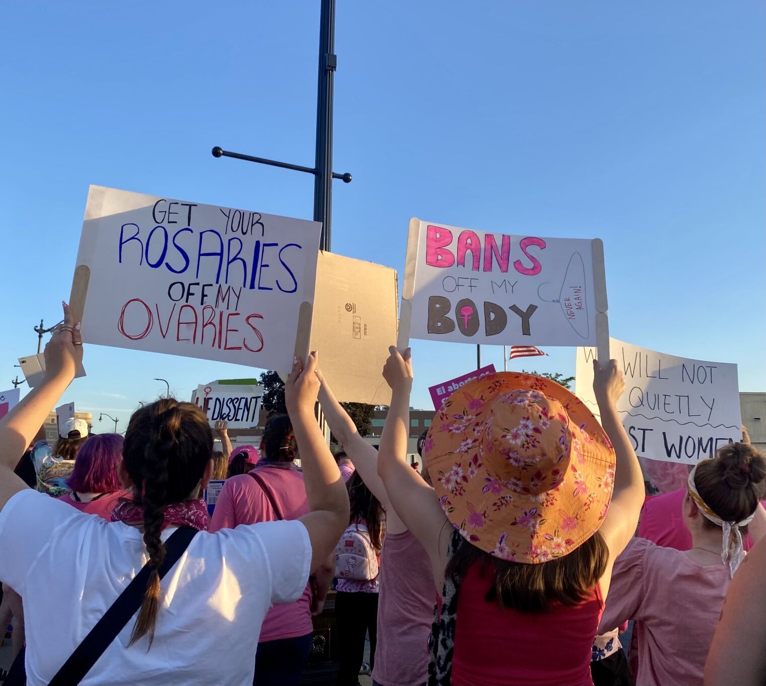 Rally signs
